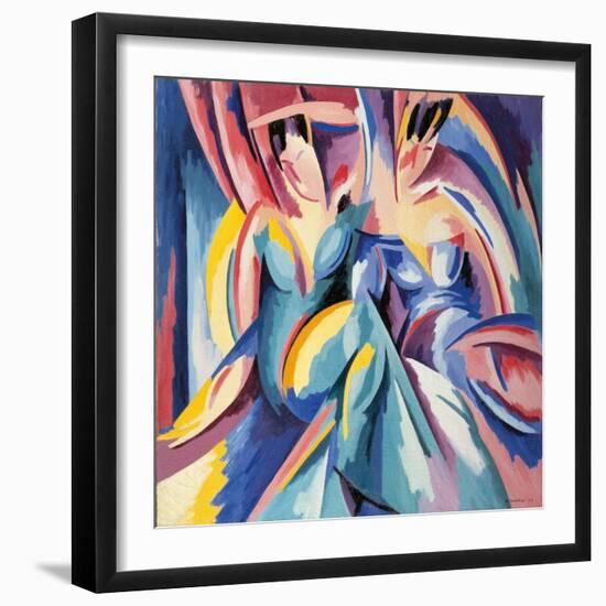 Lyrical Explosion No. 7-Alberto Magnelli-Framed Giclee Print