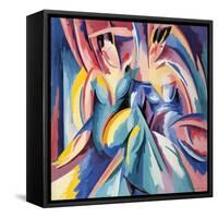 Lyrical Explosion No. 7-Alberto Magnelli-Framed Stretched Canvas