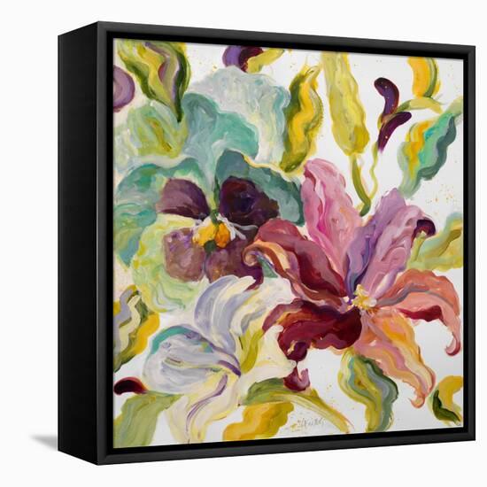 Lyrical Garden I-Lanie Loreth-Framed Stretched Canvas