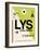 LYS Lyon Luggage Tag I-NaxArt-Framed Art Print