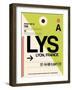 LYS Lyon Luggage Tag I-NaxArt-Framed Art Print