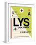 LYS Lyon Luggage Tag I-NaxArt-Framed Art Print