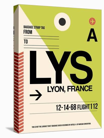 LYS Lyon Luggage Tag I-NaxArt-Stretched Canvas