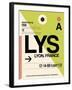 LYS Lyon Luggage Tag I-NaxArt-Framed Art Print