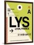 LYS Lyon Luggage Tag I-NaxArt-Framed Art Print