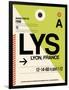 LYS Lyon Luggage Tag I-NaxArt-Framed Art Print