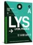 LYS Lyon Luggage Tag II-NaxArt-Stretched Canvas