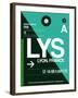 LYS Lyon Luggage Tag II-NaxArt-Framed Art Print