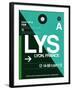 LYS Lyon Luggage Tag II-NaxArt-Framed Art Print