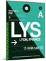 LYS Lyon Luggage Tag II-NaxArt-Mounted Art Print