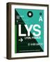 LYS Lyon Luggage Tag II-NaxArt-Framed Art Print