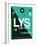 LYS Lyon Luggage Tag II-NaxArt-Framed Art Print