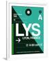 LYS Lyon Luggage Tag II-NaxArt-Framed Art Print