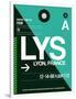 LYS Lyon Luggage Tag II-NaxArt-Framed Art Print