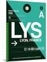 LYS Lyon Luggage Tag II-NaxArt-Mounted Art Print