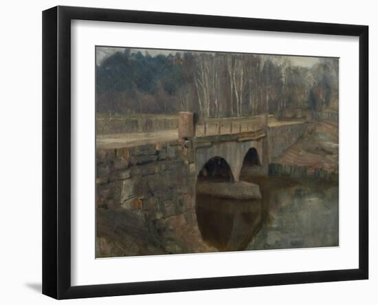 Lysaker bridge, 1903-Erik Theodor Werenskiold-Framed Giclee Print