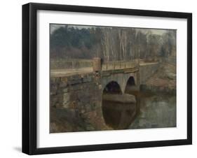 Lysaker bridge, 1903-Erik Theodor Werenskiold-Framed Giclee Print