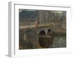 Lysaker bridge, 1903-Erik Theodor Werenskiold-Framed Giclee Print