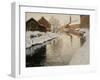 Lysaker River, 1901-Fritz Thaulow-Framed Giclee Print