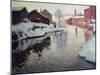 Lysaker River, 1901-Fritz Thaulow-Mounted Giclee Print