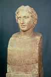 Portrait Bust of Alexander the Great (356-323 BC) Known as the Azara Herm, Greek Replica-Lysippos-Giclee Print