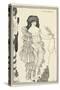 Lysistrata   character in a comedy by Aristophanes, 1896 Print-Aubrey Beardsley-Stretched Canvas