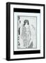 Lysistrata Her Coynte, 19th Century-Aubrey Beardsley-Framed Giclee Print