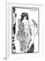 Lysistrata-Aubrey Beardsley-Framed Art Print