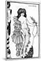 Lysistrata-Aubrey Beardsley-Mounted Art Print