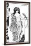 Lysistrata-Aubrey Beardsley-Framed Art Print