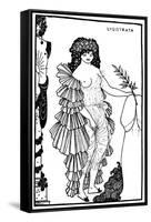 Lysistrata-Aubrey Beardsley-Framed Stretched Canvas