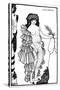 Lysistrata-Aubrey Beardsley-Stretched Canvas