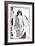 Lysistrata-Aubrey Beardsley-Framed Art Print