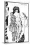 Lysistrata-Aubrey Beardsley-Stretched Canvas