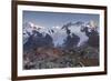 Lyskamm, Castor, Pollux, Breithorn, Gornergrat, Valais, Switzerland-Rainer Mirau-Framed Photographic Print