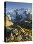 Lyskamm, Castor, Pollux, Breithorn, Gornergrat, Valais, Switzerland-Rainer Mirau-Stretched Canvas