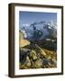 Lyskamm, Castor, Pollux, Breithorn, Gornergrat, Valais, Switzerland-Rainer Mirau-Framed Photographic Print