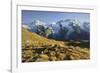 Lyskamm, Castor, Pollux, Breithorn, Gornergrat, Valais, Switzerland-Rainer Mirau-Framed Photographic Print