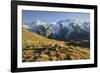 Lyskamm, Castor, Pollux, Breithorn, Gornergrat, Valais, Switzerland-Rainer Mirau-Framed Photographic Print