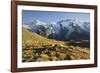 Lyskamm, Castor, Pollux, Breithorn, Gornergrat, Valais, Switzerland-Rainer Mirau-Framed Photographic Print