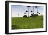 Lystrosaurus in a Grassy Field-null-Framed Art Print