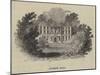 Lytham Hall-null-Mounted Giclee Print