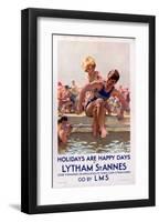 Lytham St. Annes LMS-null-Framed Art Print