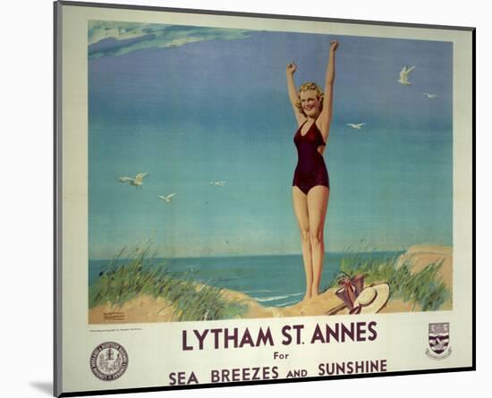 Lytham St. Annes-null-Mounted Art Print