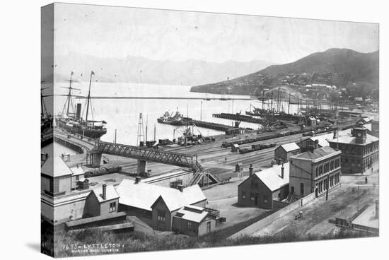 Lyttleton Harbour-null-Stretched Canvas