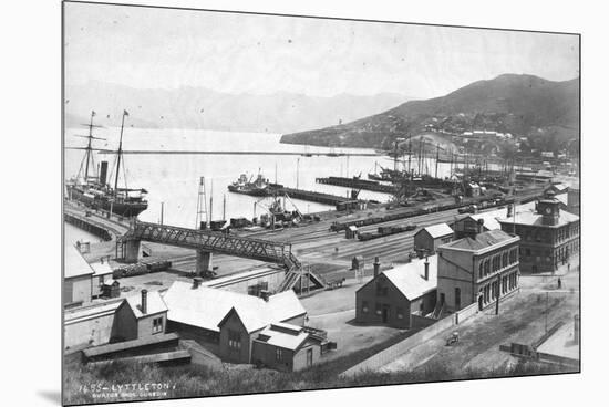 Lyttleton Harbour-null-Mounted Premium Photographic Print