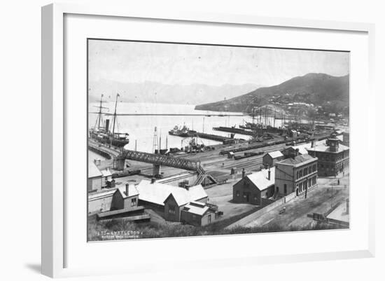 Lyttleton Harbour-null-Framed Photographic Print