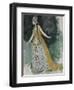 Lyudmila. Costume Design for the Opera Ruslan and Lyudmila-Valentin Alexandrovich Serov-Framed Giclee Print