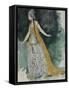 Lyudmila. Costume Design for the Opera Ruslan and Lyudmila-Valentin Alexandrovich Serov-Framed Stretched Canvas