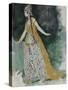 Lyudmila. Costume Design for the Opera Ruslan and Lyudmila-Valentin Alexandrovich Serov-Stretched Canvas